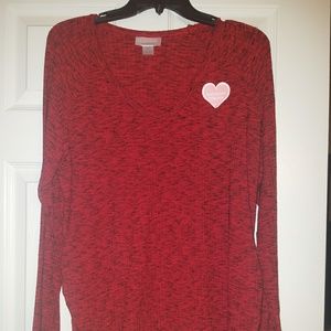 Red Maternity Sweater